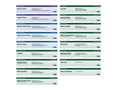 Wilbert Urn Vault ID Strips